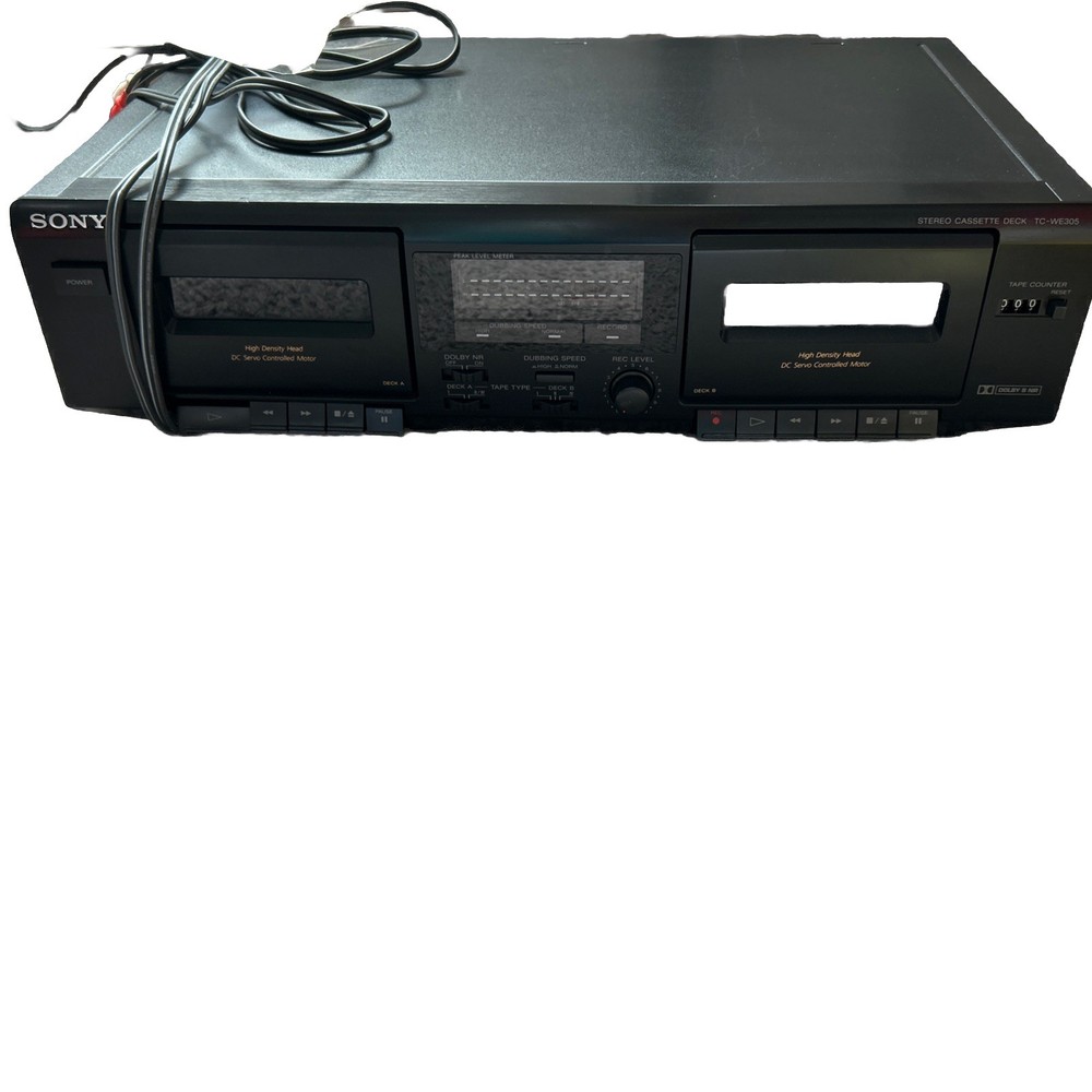 Sony TC-WE305 Dual Cassette Deck