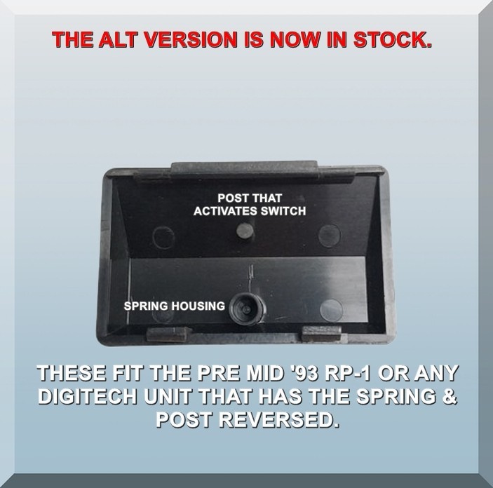 Digitech OEM Replacement Foot Pedal & Spring Set. BOTH versions.