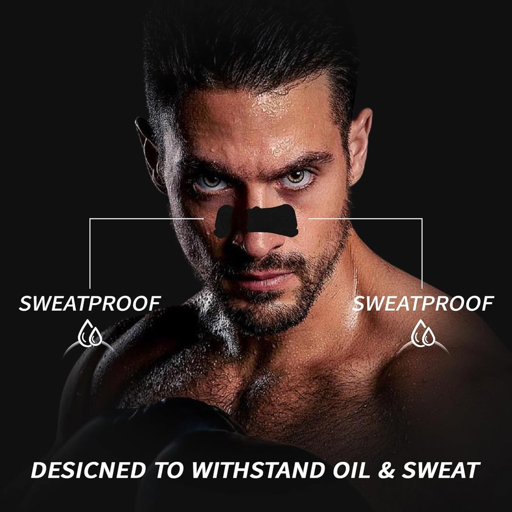 Performance Nasal Strips for Athletes 30 Count - Enhance Oxygen & Sleep Quality