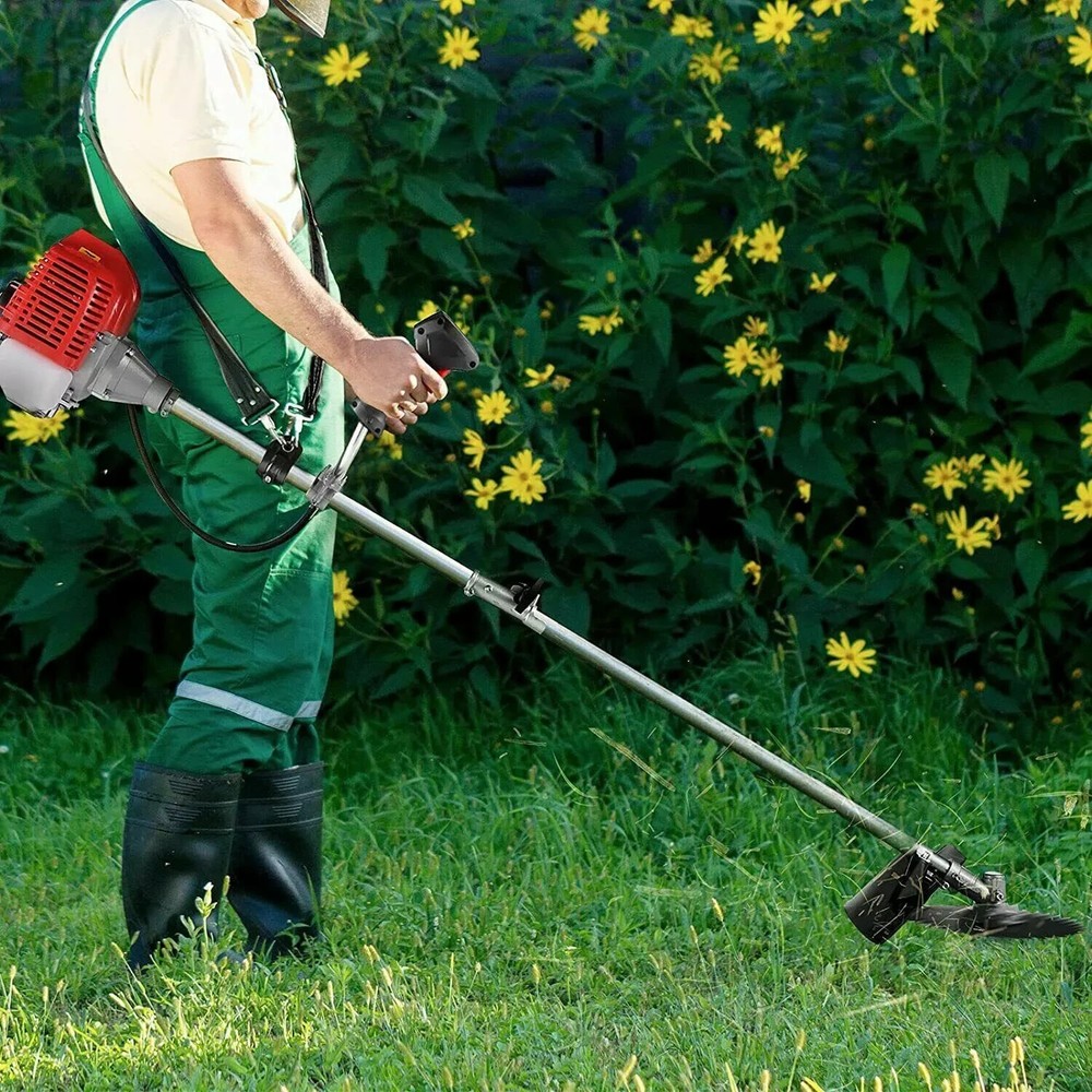 58CC Cordless Weed Eater Wacker Gas Powered 2-Cycle 4-in-1 String Trimmer Edger✅