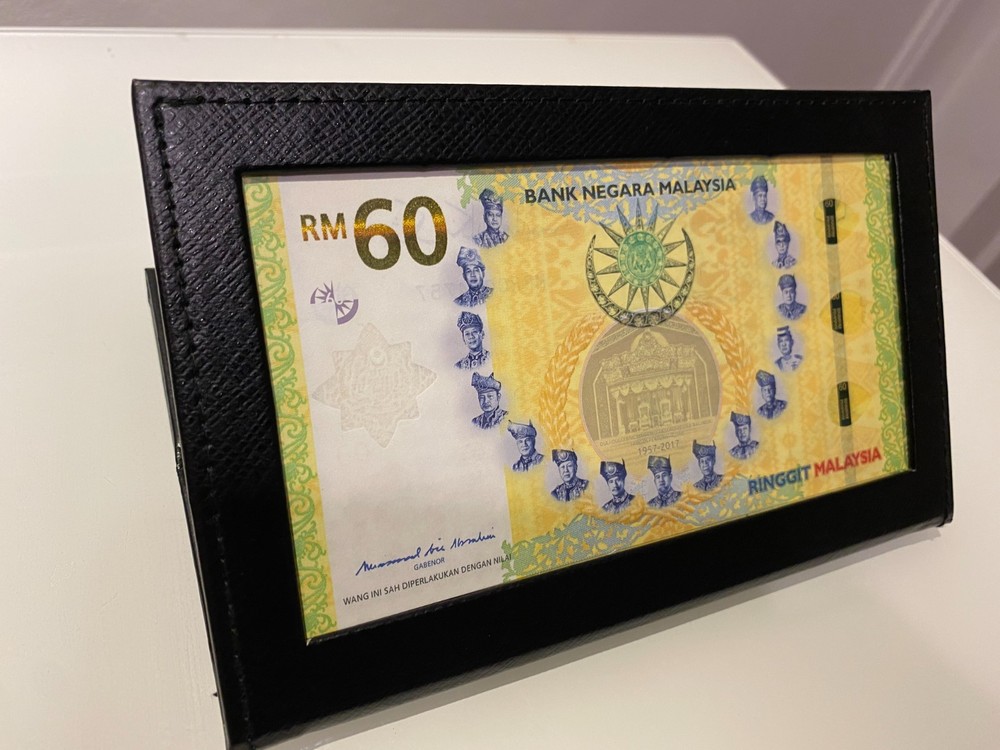 Malaysia 60 Ringgit 2017 Commemorative w Folder (UNC)