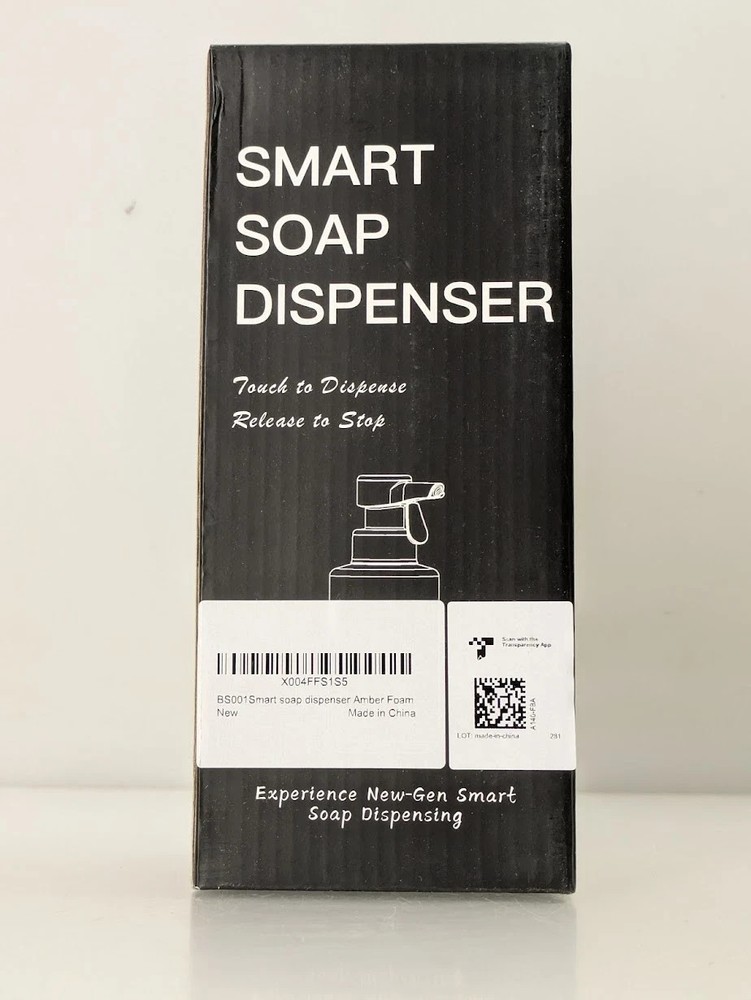 Automatic Foam Soap Dispenser 16oz Touchless Sensor Battery Operated 2-Pack