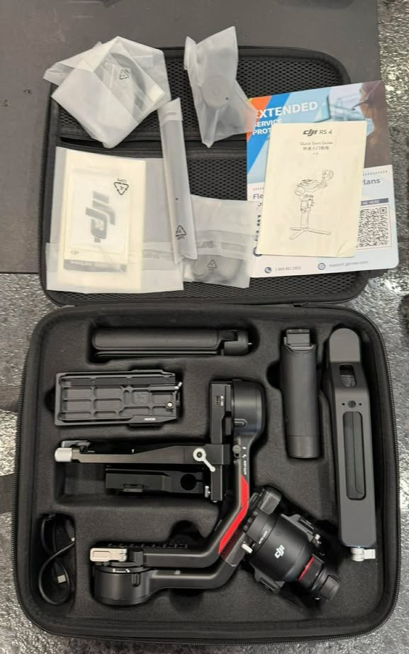 DJI RS4005 RS 4 COMBO 3-AXIS GIMBAL STABILIZER