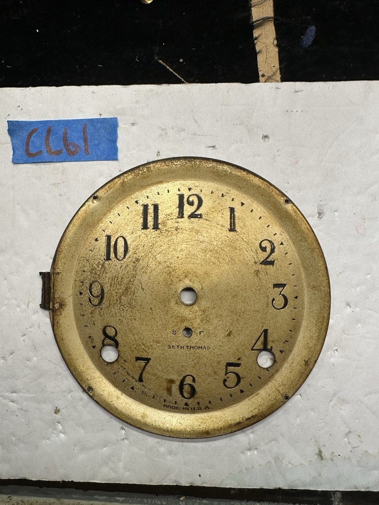 (CC61) - ANTIQUE 6" SETH THOMAS DIAL