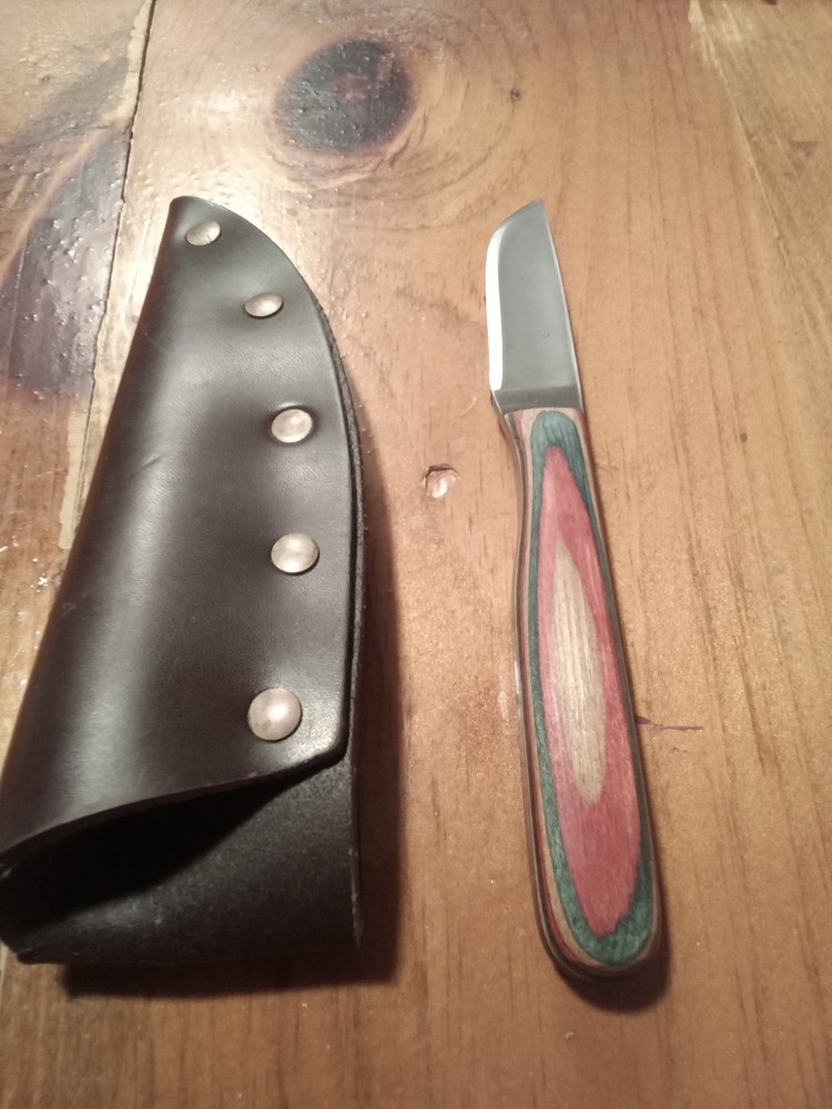 Anza Fixed Blade Knife W/Sheath USA "03"