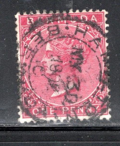 BRITISH BERMUDA STAMPS USED LOT  1289BK
