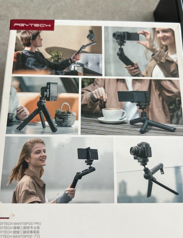 PGYTECH MANTISPOD PRO Tripod Ball Head Foldable Adjustable For Camera Smartphone