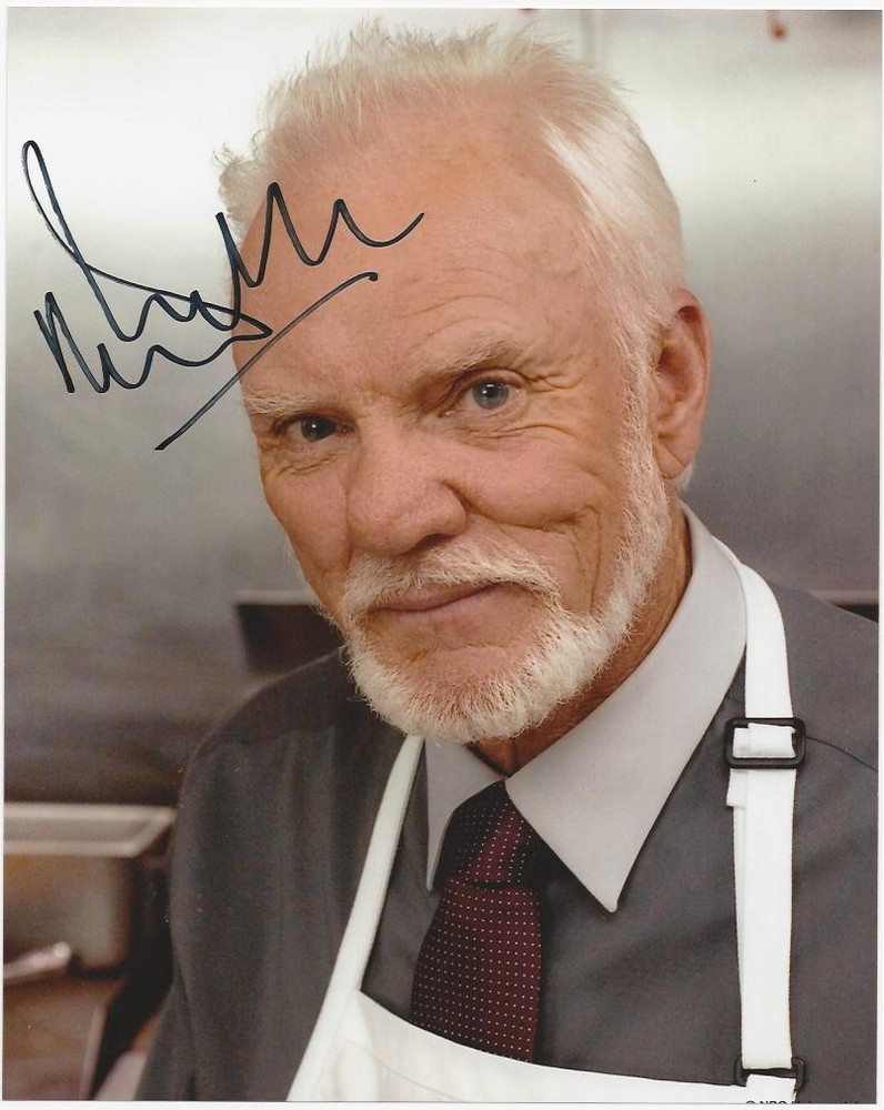 Malcolm McDowell signed photo