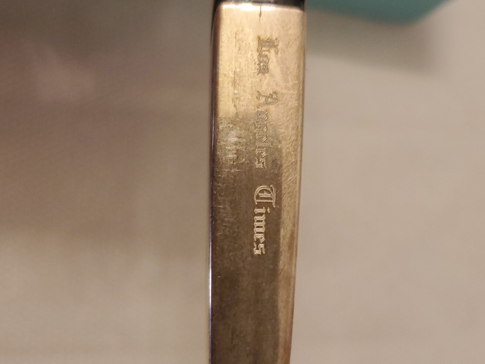 Tiffany & Co. Sterling Silver Newspaper Clipper