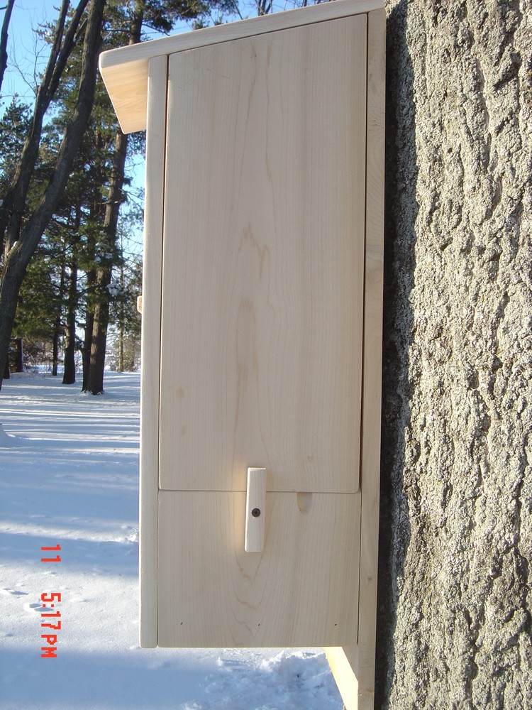 Wood duck nest box (3 pack, white cedar)