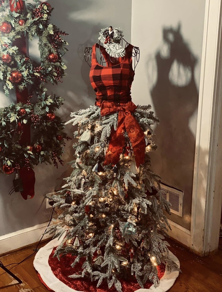 Dress Form Lady Christmas Tree