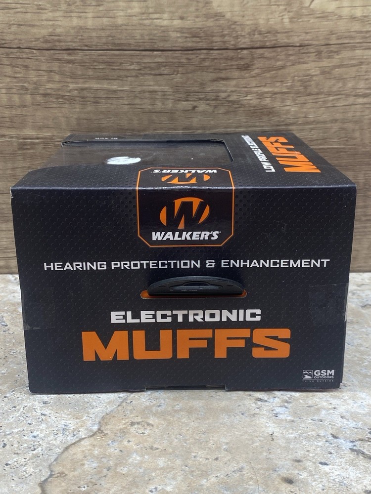 Walkers Electronic Ear Muffs - Black