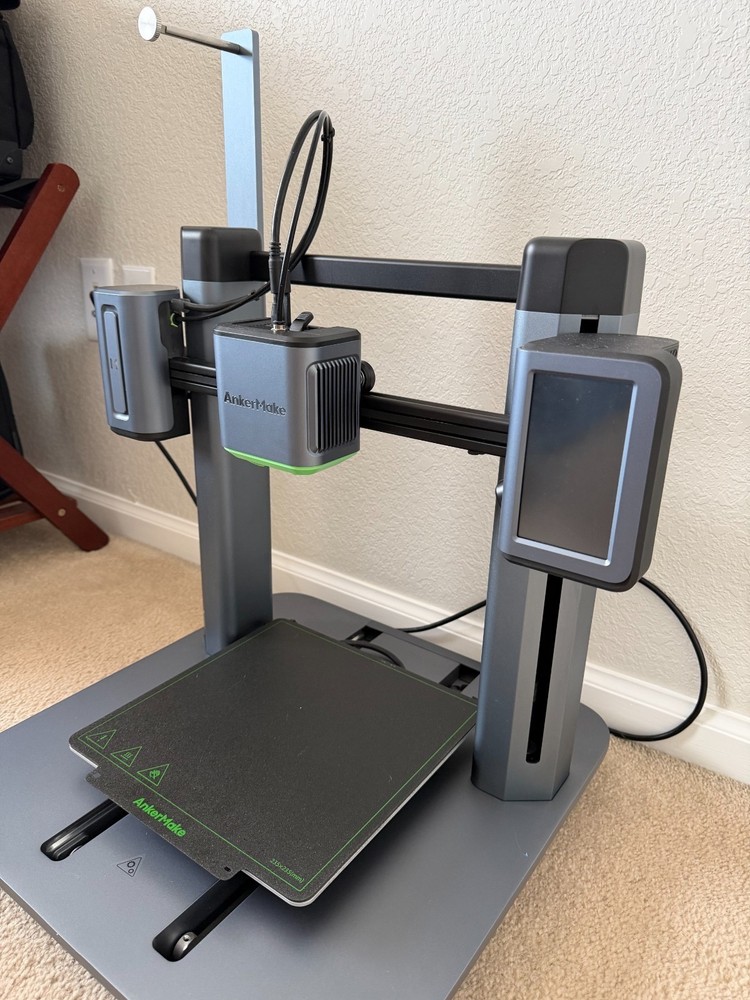 AnkerMake M5 FDM 3D Printer - fast & easy to use - PERFECT! - comes with extras!