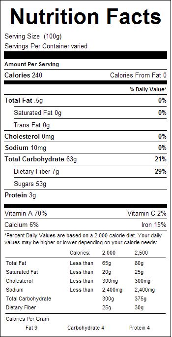 DRIED FRUITS - Apricots - Select Weight