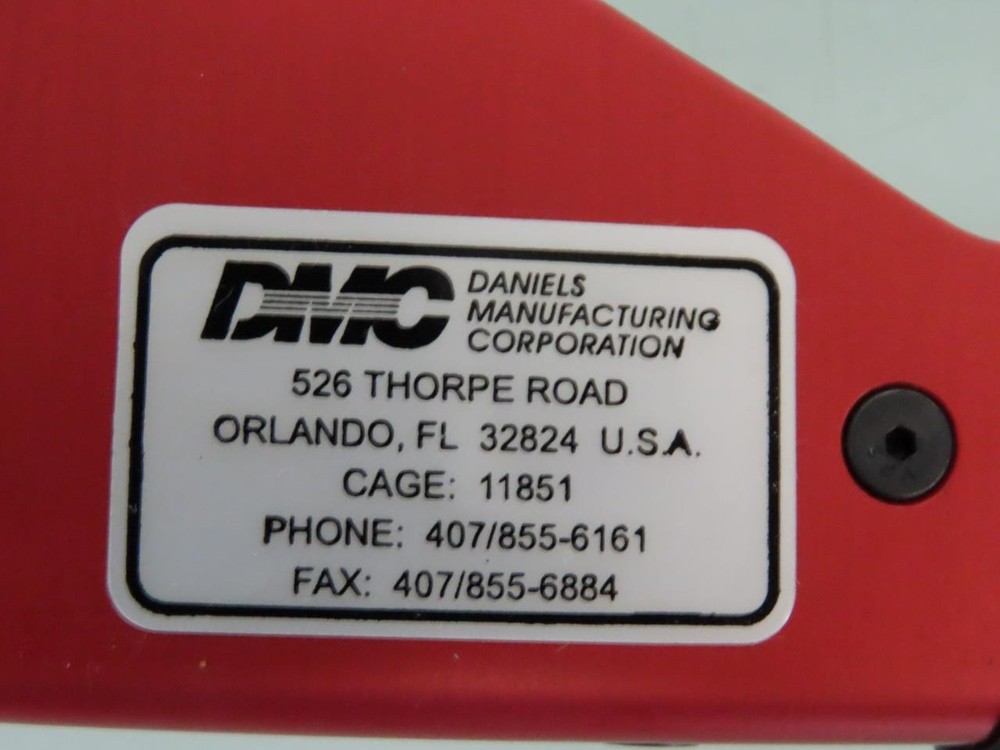 DMC Tool 1001-12 Crimpers / Crimping Tools Special Purpose Crimp Tool