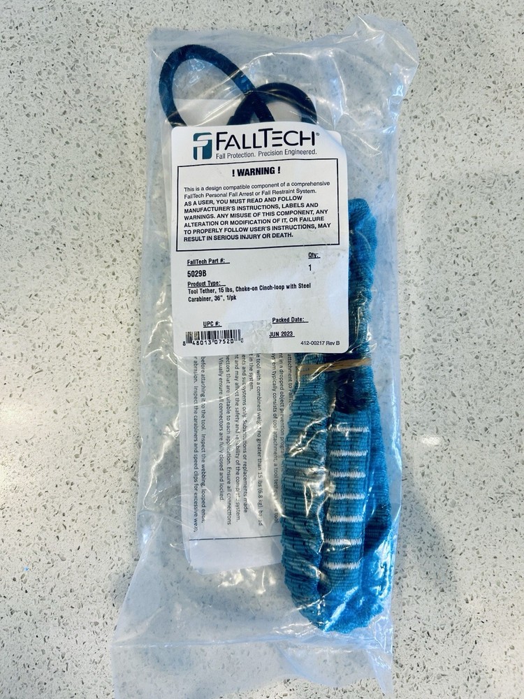 FALLTECH 5029B Tool Lanyard 15lbs 36”