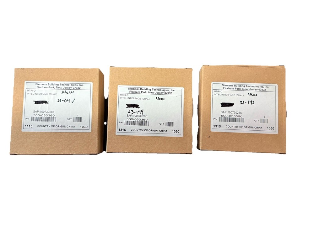 Siemens HTRI-D Dual Input Addressable Interface Module - New In Box