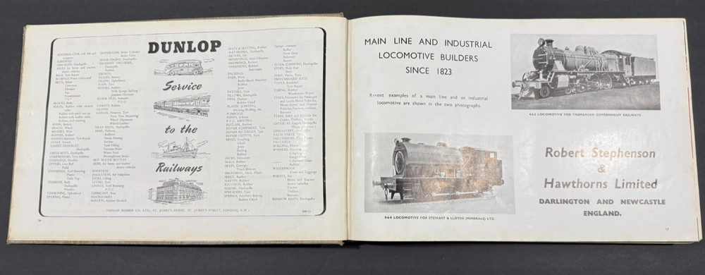 “World Railways 1952” by Rand McNally – Vintage Rail Reference Book