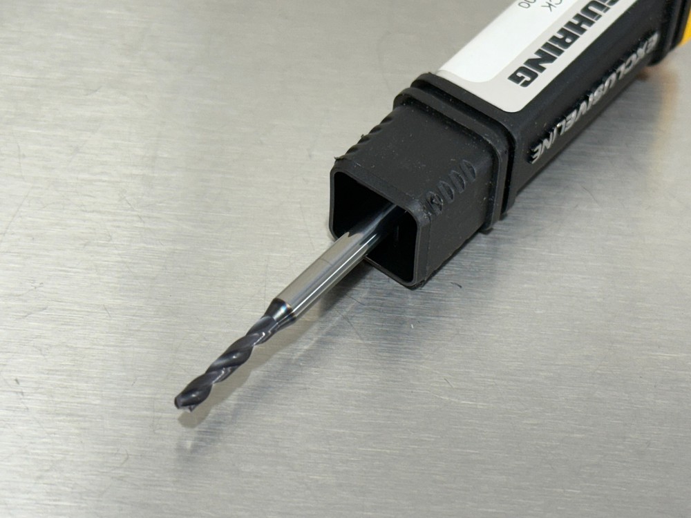 Guhring 2.7mm Solid Carbide Drill 4xD 6400 Micro Exclusive