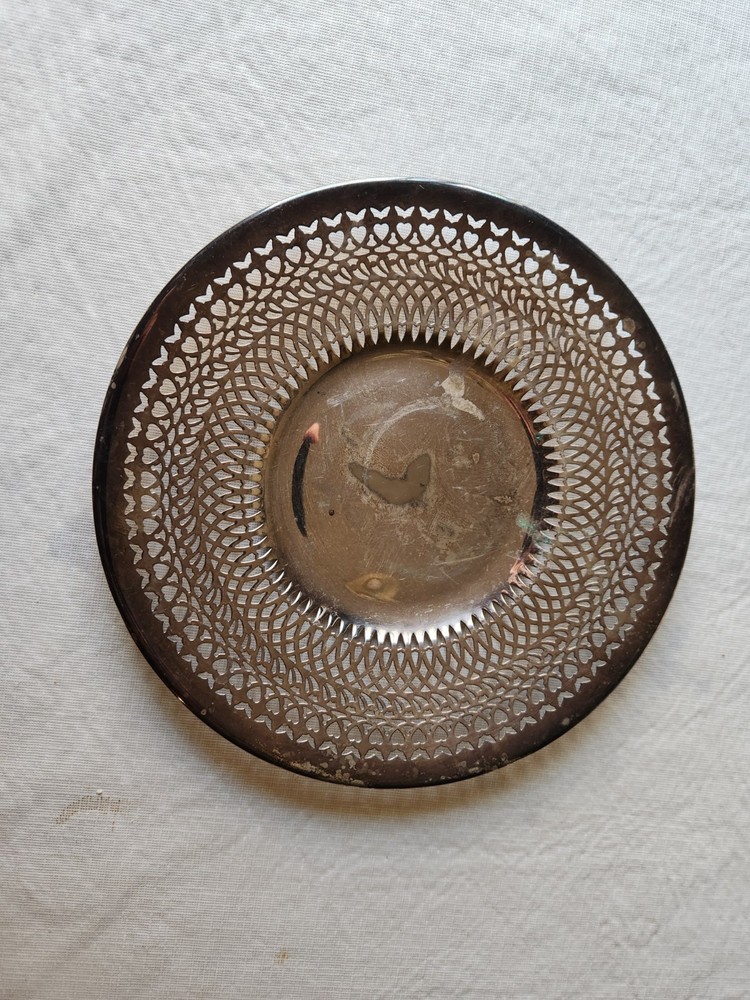 silver tray