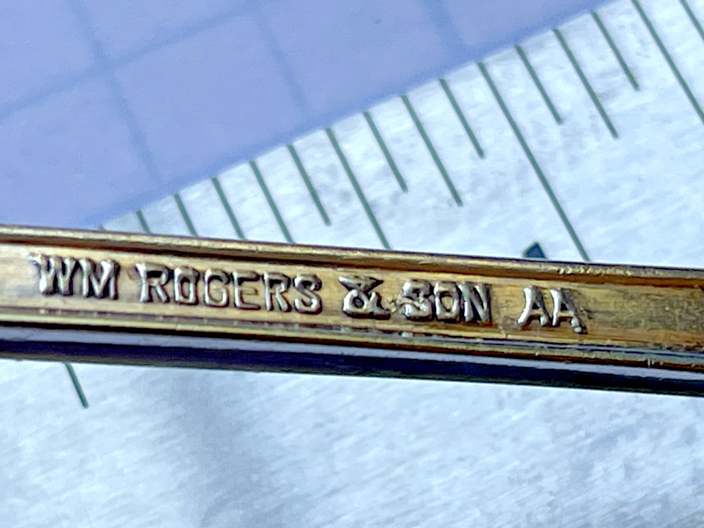 Vintage Sugar Spoon Silverplate WM Rogers & Son