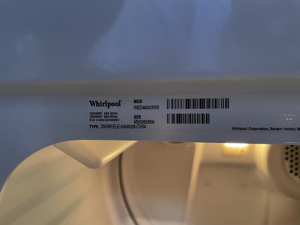 Whirlpool Washer & Electric Dryer