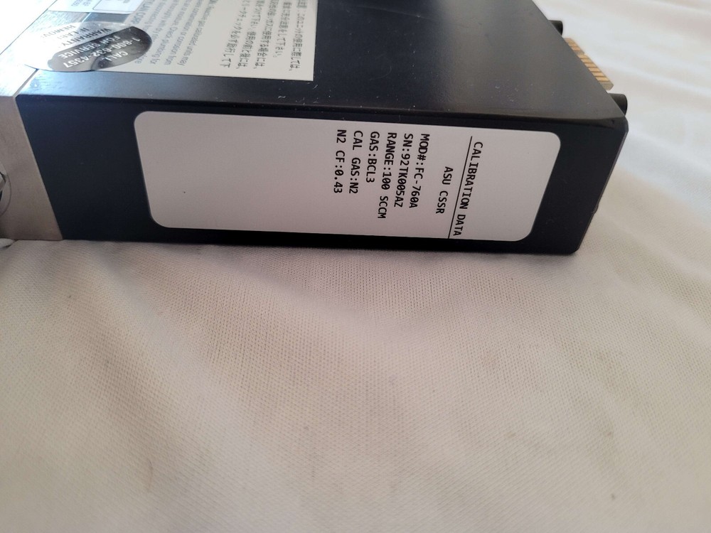 Aera Mass Flow Controller FC-760A 100 SCCM BCL3