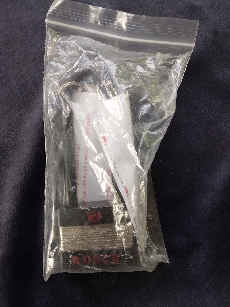 Ruger Lock with Two Keys, New in Plastic Bag
