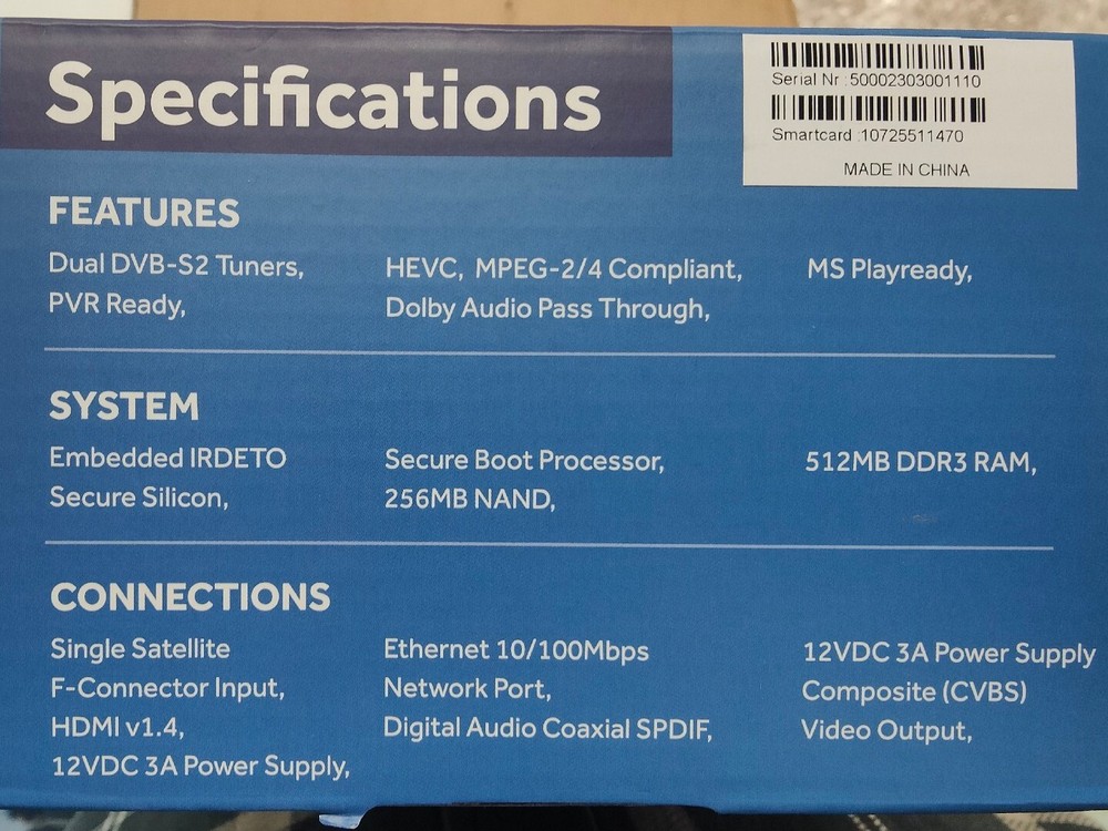 VAST Decoder Satellite Receiver Altech 2023 UEC DSD 5000 RV now Christian TV