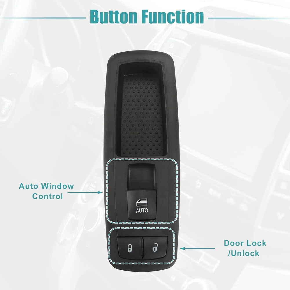 Front Right Passenger Side Master Power Window Switch Fit for Jeep Grand