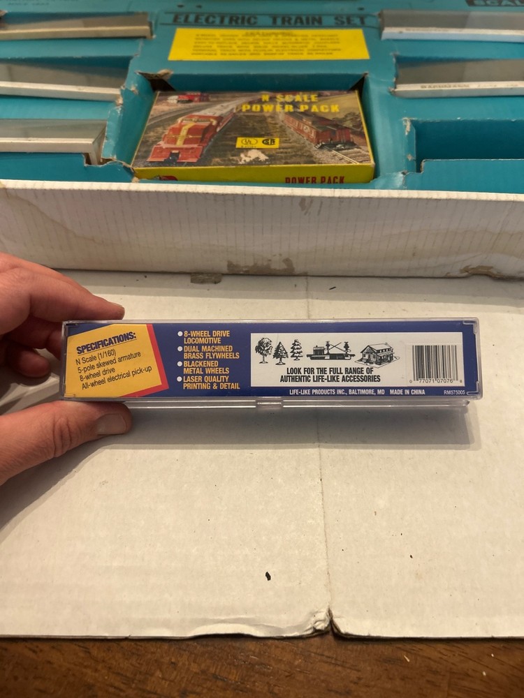 Bachmann N Scale Eletric Train Set 1960s - Replacement Train