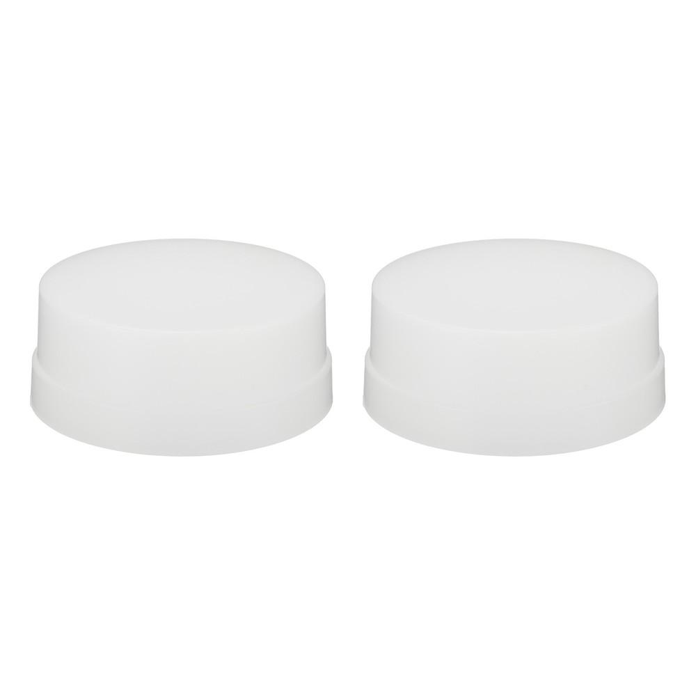 2pcs Flash Diffuser Bounce Dome Soft Box Flashlight Diffuser Cap White