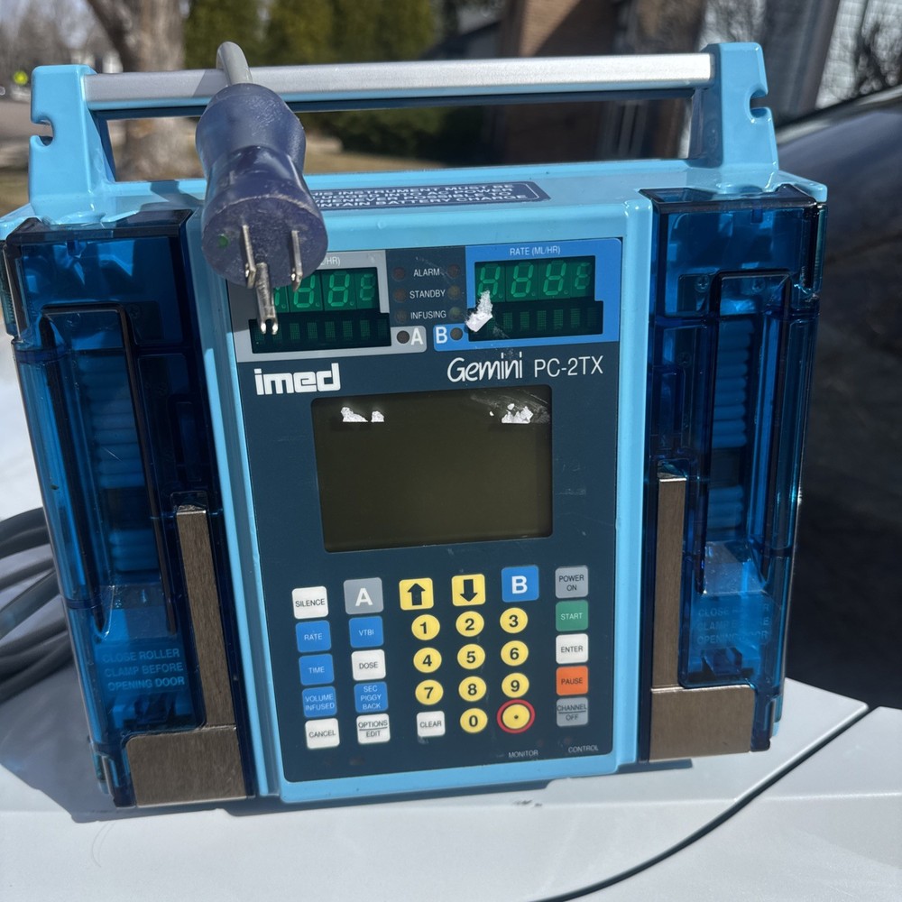 IMED PC-2TX volumetric infusion pump/controller