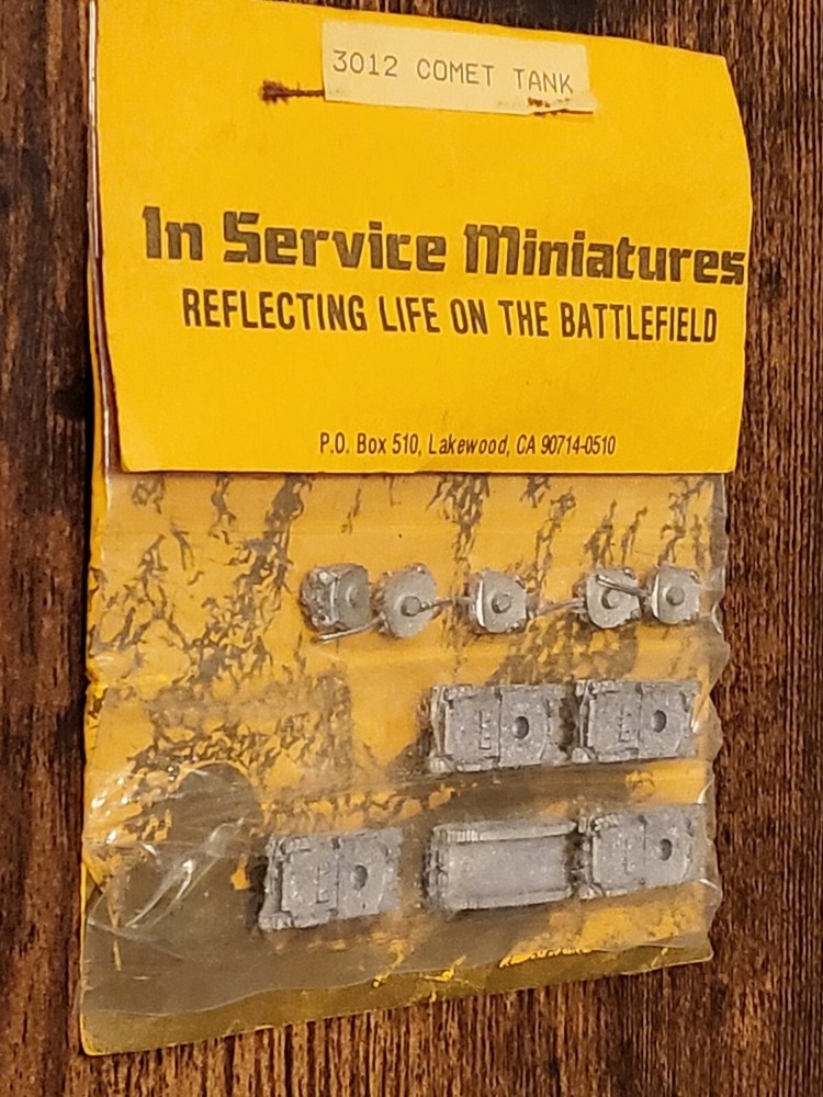 In Service Miniatures #3012 M3 Miniatures Comet Tank