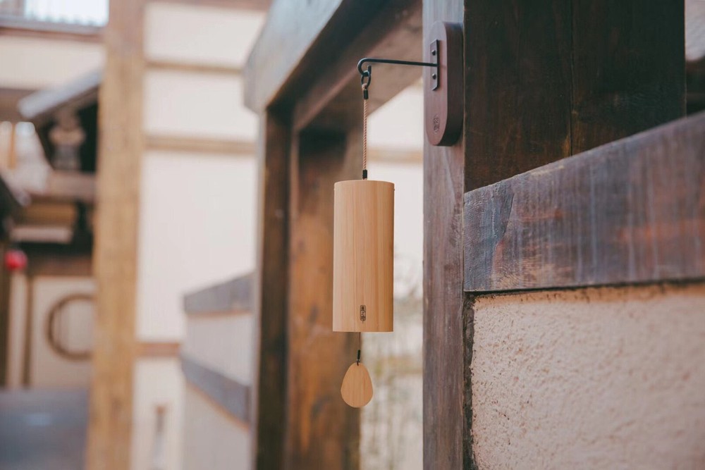 Wooden Wind Chime Stand Wall Mount Hanging Wind Chime Bracket