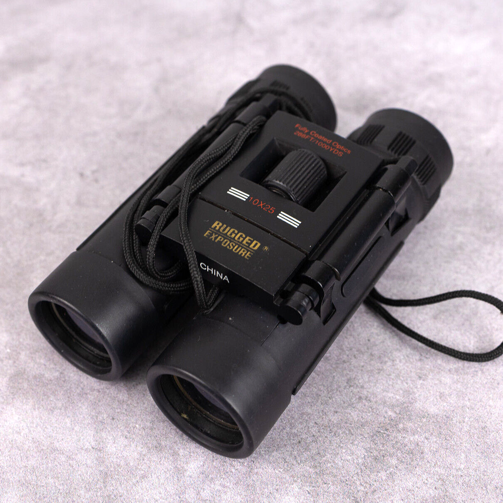 Binoculars Rugged Exposure 10X25 and Case