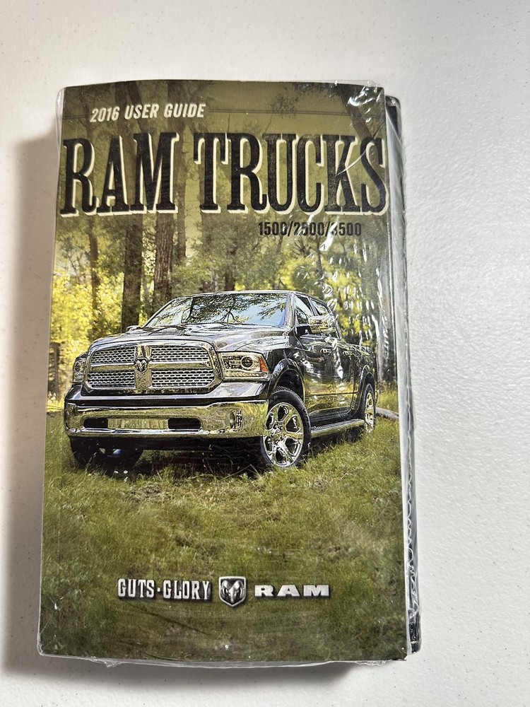 2016 Ram 1500 2500 3500 Owner's Manual Set OEM