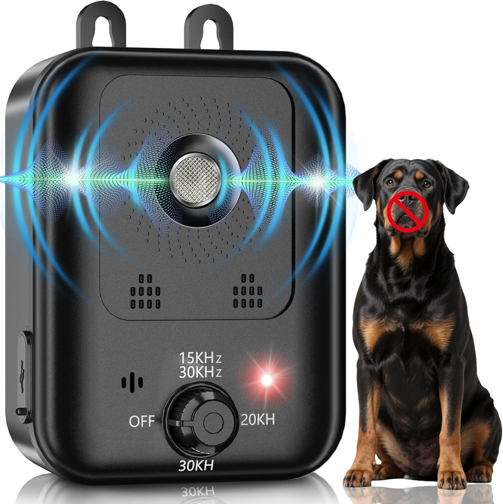 Anti Barking Devices, Auto Barking Control Devices with 3 Modes, Rechargeable Ul