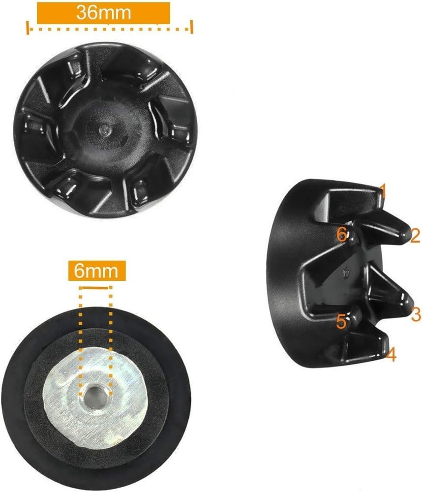 Blender Coupler & Spanner Replacement for Kitchenaid KSB5WH KSB5 KSB3 Drivers