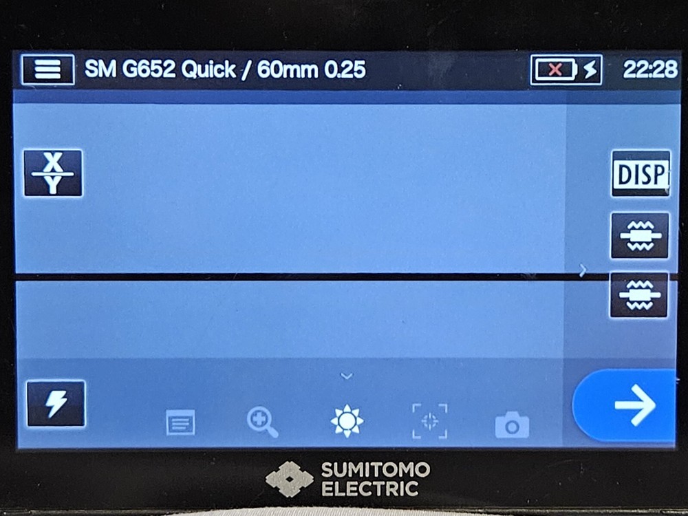 Sumitomo TYPE72C High Definition Core Aligning Fusion Splicer