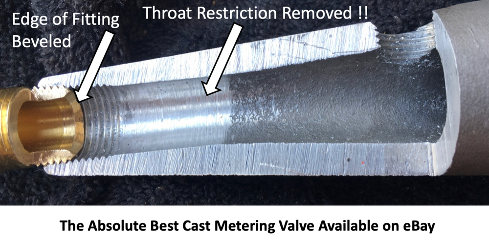 Absolute Best HIGH FLO CUSTOM Modified Suction Abrasive Metering Valve PLS READ