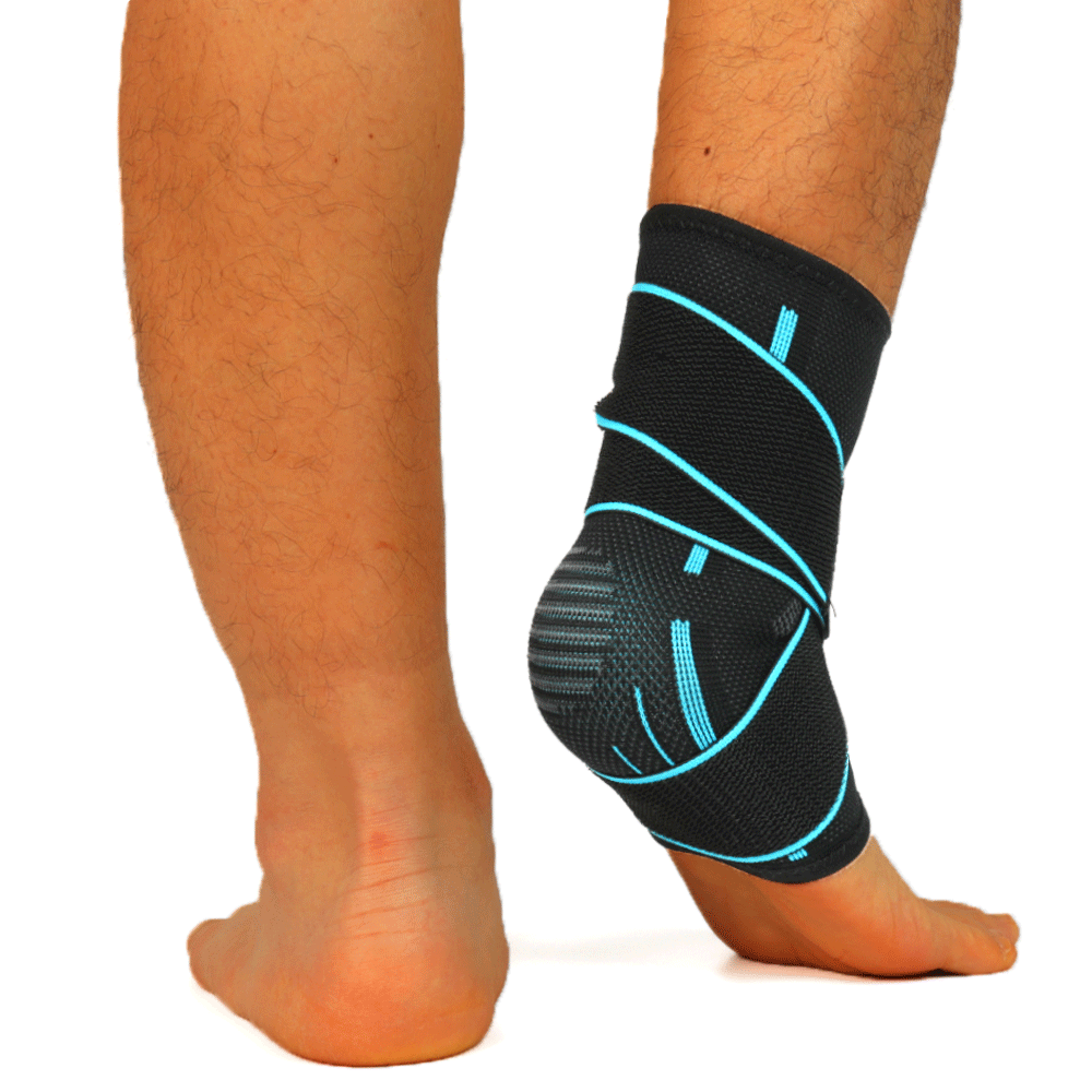 Adjustable Ankle Support Compression Strap Achilles Tendon Brace Sprain Sports