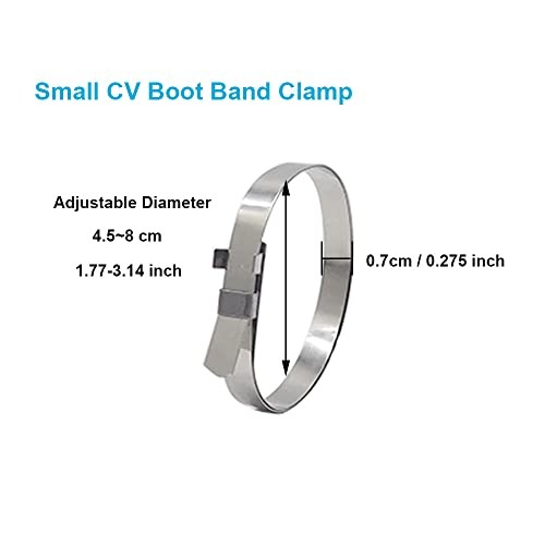 CV Joint Banding Boot Axle Clamp Tool with Universal Adjustable Drive Shaft CV