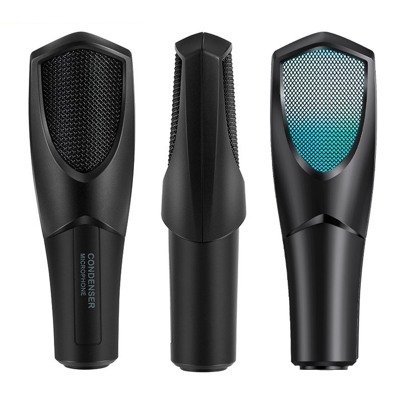 Gaming Microphone USB Computer Microphone for PC Mac PS4/5 Condenser Podcast RGB