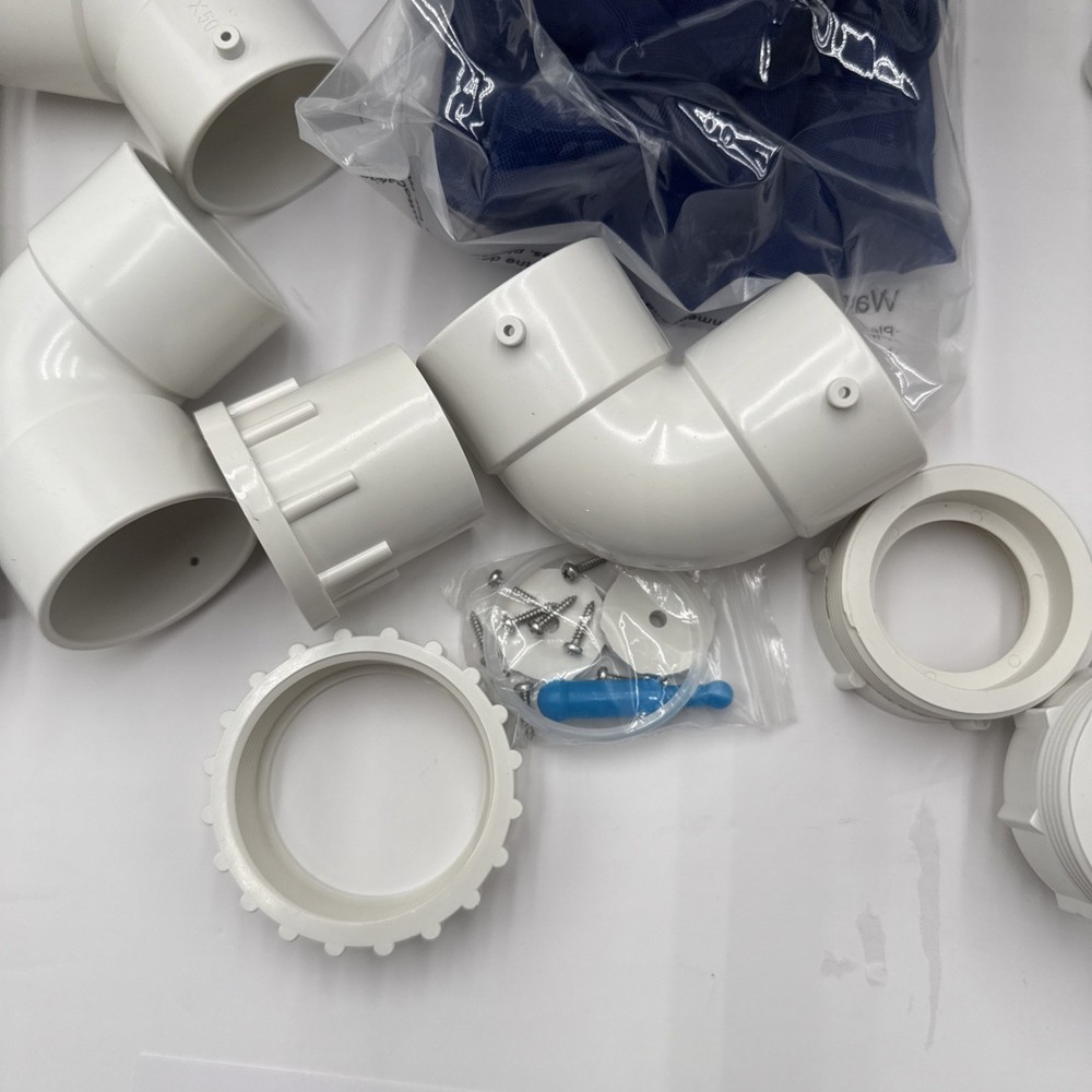 Automatic Pool Surface Skimmer Cleaner Return Jet Powered Leaf Debris Catcher