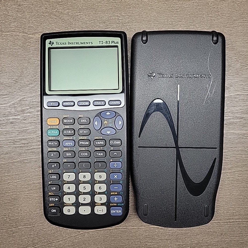 TI-83 Plus Graphic Calculator Texas Instruments - Tested Works - REF B