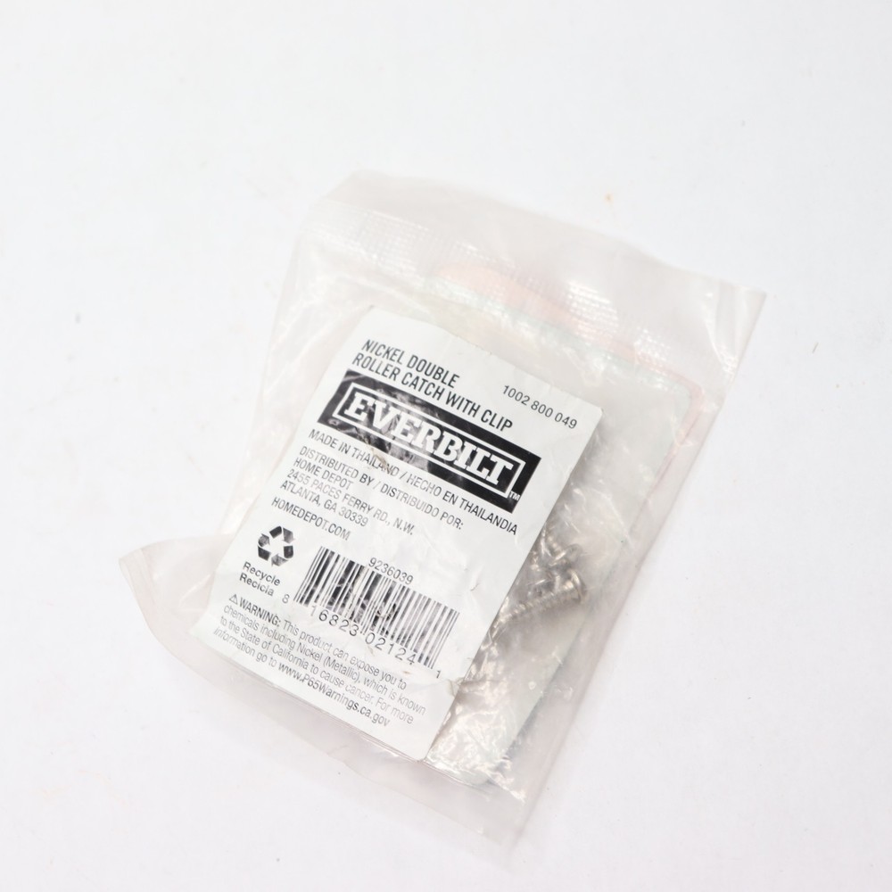 Everbilt Double Roller Catch Nickel Plated 923603900