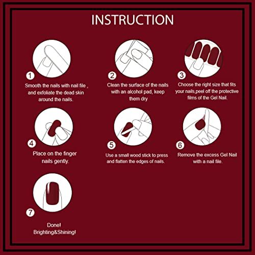 20 hojas de pegatinas de esmalte de uñas autoadhesivas
