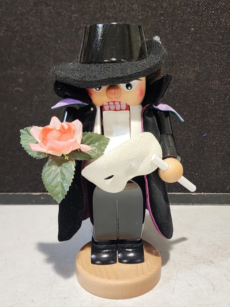 10.5" Original Steinbach Nutcracker - Phantom of the Opera - Nutcracker 8402