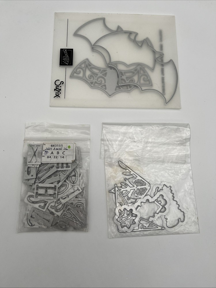 Huge Sizzix I-Crafter Thinlits Cutting Dies Lot Mixed Scrapbooking Card Making